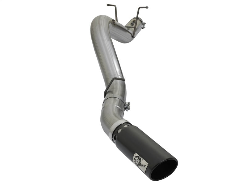 aFe LARGE BORE HD 4in 409-SS DPF-Back Exhaust w/Black Tip 2017 GM Duramax V8-6.6L (td) L5P -  Shop now at Performance Car Parts