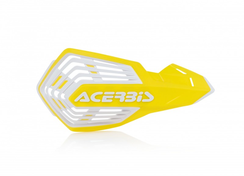 Acerbis X-Future Handguard - Yellow/White -  Shop now at Performance Car Parts