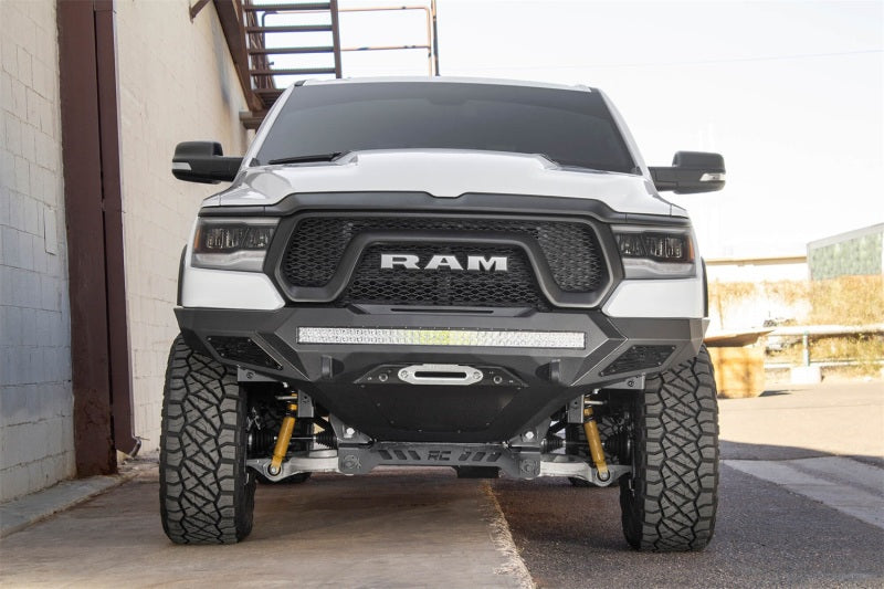 Addictive Desert Designs 2019 Ram Rebel 1500 Stealth Fighter Fr Bumper w/Winch&Parking Sensor Mounts -  Shop now at Performance Car Parts