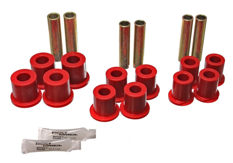 Energy Suspension Spring Bushings - Red -  Shop now at Performance Car Parts