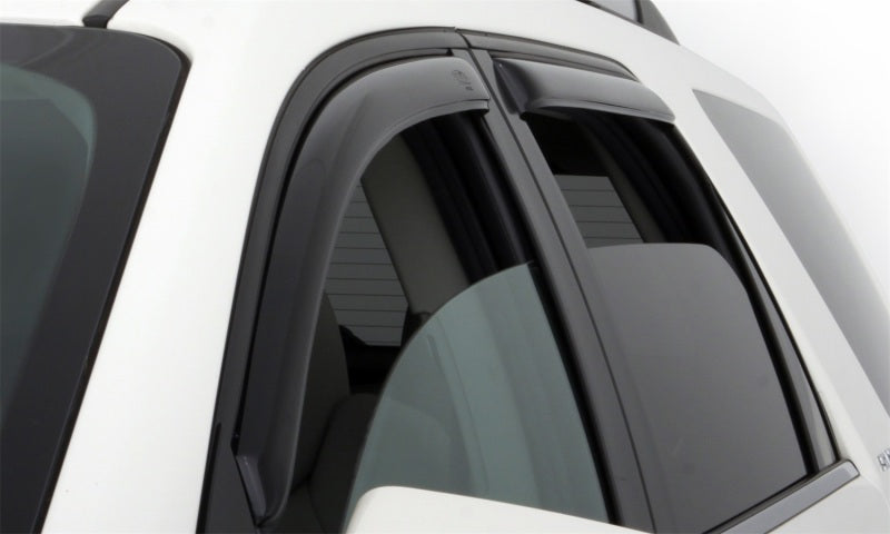 AVS 02-08 Dodge RAM 1500 Quad Cab Ventvisor In-Channel Front & Rear Window Deflectors 4pc - Smoke -  Shop now at Performance Car Parts