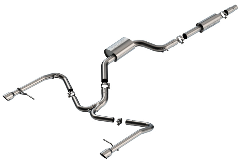 Borla 19-21 VW GLI 2.0L S-Type 3.5in x 5.5in Tip Cat-Back Exhaust -  Shop now at Performance Car Parts