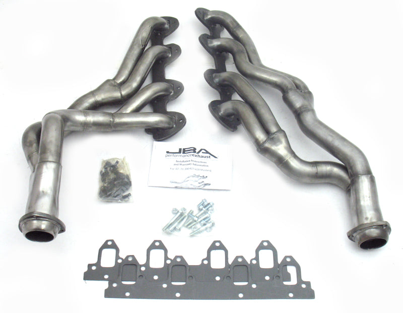 JBA 67-70 Ford Mustang 390-428 FE 1-3/4in-2-1/2in Primary Raw 409 Tri Y Header -  Shop now at Performance Car Parts