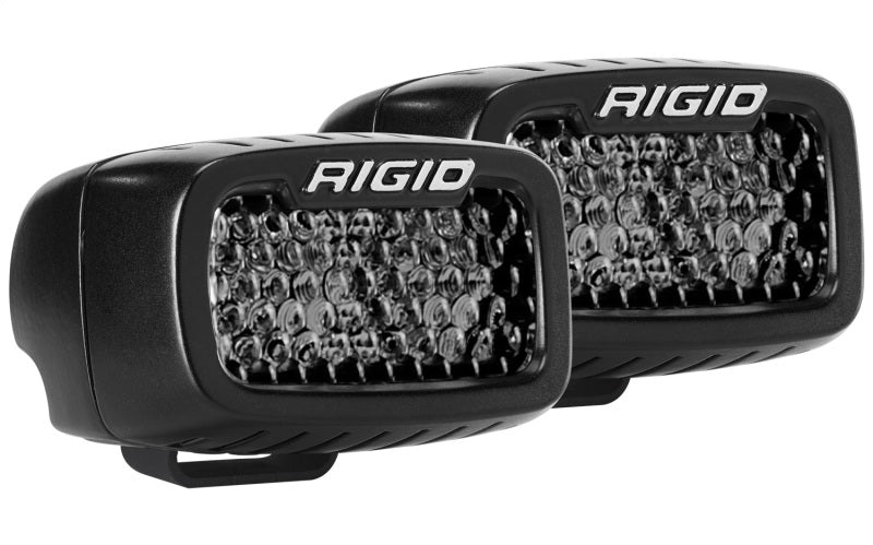 Rigid Industries SR-M Series PRO Midnight Edition - Spot - Diffused - Pair -  Shop now at Performance Car Parts