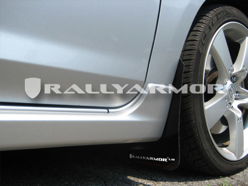 Rally Armor 04-09 Mazda3/Speed3 Black UR Mud Flap w/ White Logo -  Shop now at Performance Car Parts