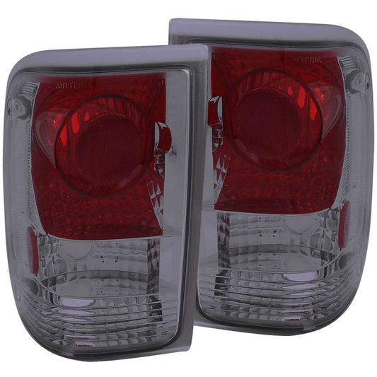 ANZO 1993-1997 Ford Ranger Taillights Smoke -  Shop now at Performance Car Parts
