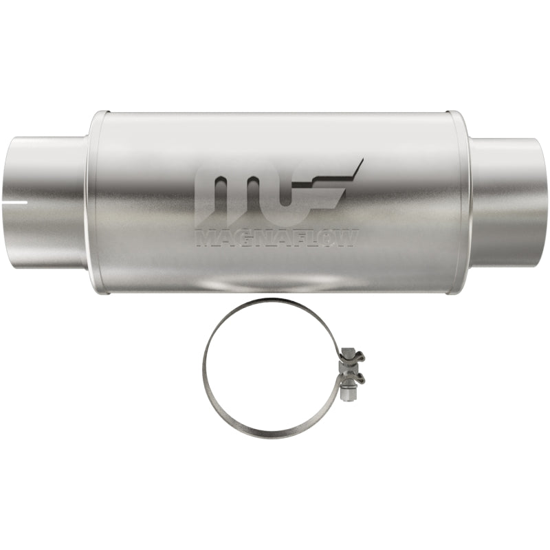MagnaFlow Muffler Mag DSL SS 7x7x14 5in Inlet 5in Outlet -  Shop now at Performance Car Parts