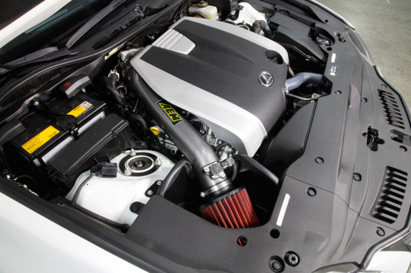 AEM 14-15 Lexus GS350 V6-3.5L F/I Gunmetal Gray Cold Air Intake -  Shop now at Performance Car Parts