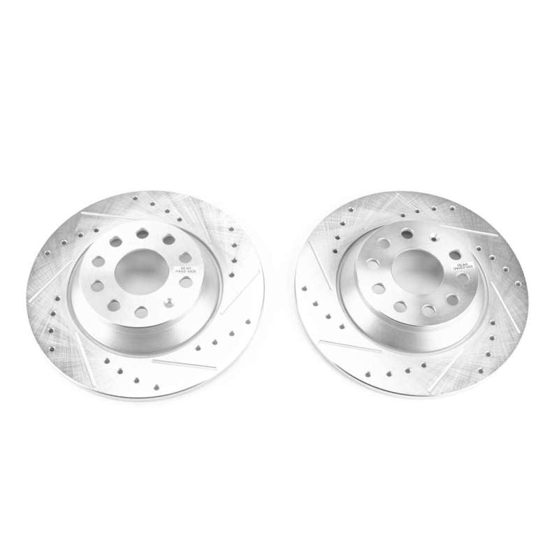 Power Stop 15-16 Audi A3 Rear Evolution Drilled & Slotted Rotors - Pair -  Shop now at Performance Car Parts