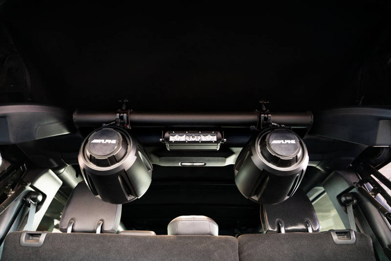 DV8 Offroad 21-22 Ford Bronco 4dr Rear Speaker & Light Mount Bar -  Shop now at Performance Car Parts