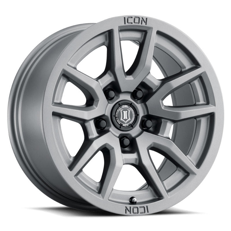 ICON Vector 5 17x8.5 5x150 25mm Offset 5.75in BS 110.1mm Bore Titanium Wheel -  Shop now at Performance Car Parts