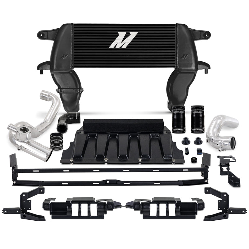 Mishimoto 21+ Bronco 2.3L High Mount INT Kit BK Core P Pipes -  Shop now at Performance Car Parts
