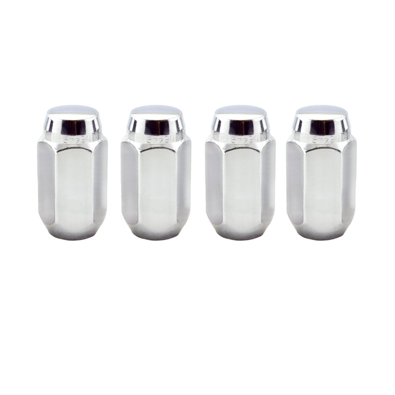 McGard Hex Lug Nut (Cone Seat) M14X1.5 / 22mm Hex / 1.635in. Length (4-Pack) - Chrome -  Shop now at Performance Car Parts