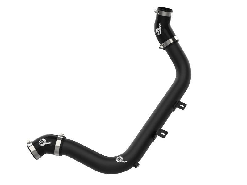 aFe BladeRunner 2-1/4 IN Aluminum Hot Charge Pipe Black 17-20 Hyundai Elantra GT L4-1.6L (t) -  Shop now at Performance Car Parts