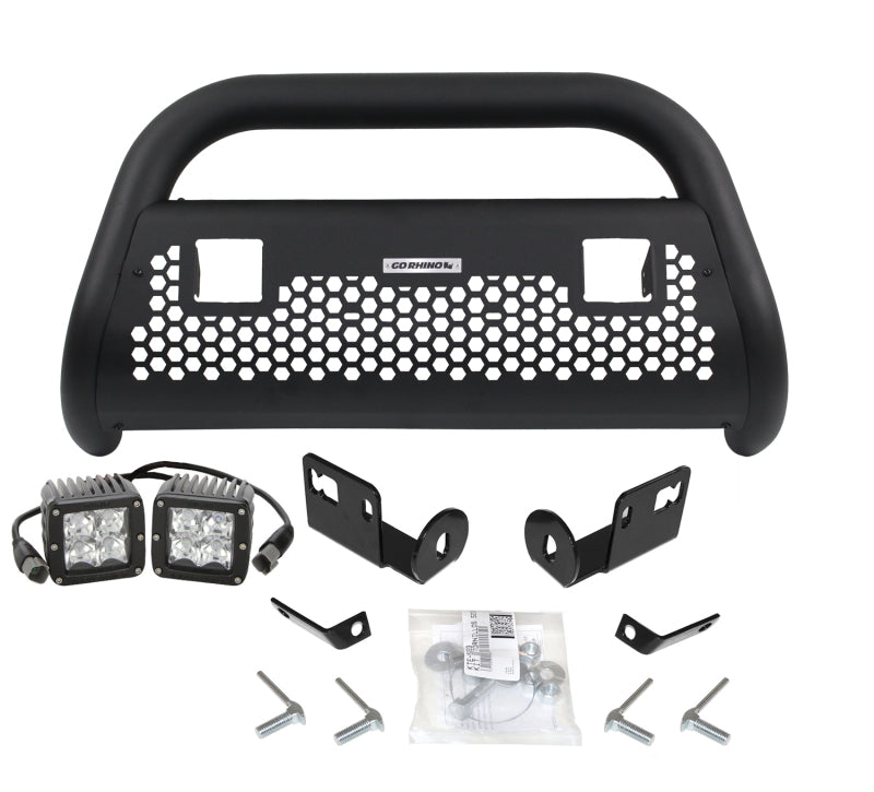 Go Rhino 05-15 Toyota Tacoma RC2 LR 2 Lights Complete Kit w/Front Guard + Brkts -  Shop now at Performance Car Parts