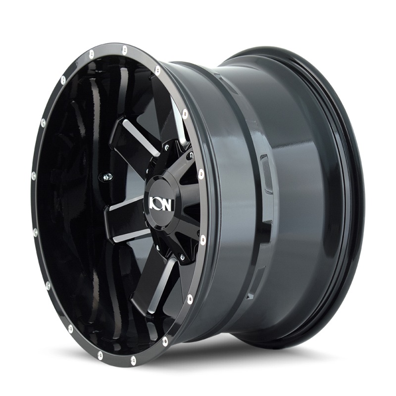 ION Type 141 20x10 / 6x135 BP / -19mm Offset / 106mm Hub Gloss Black Milled Wheel -  Shop now at Performance Car Parts