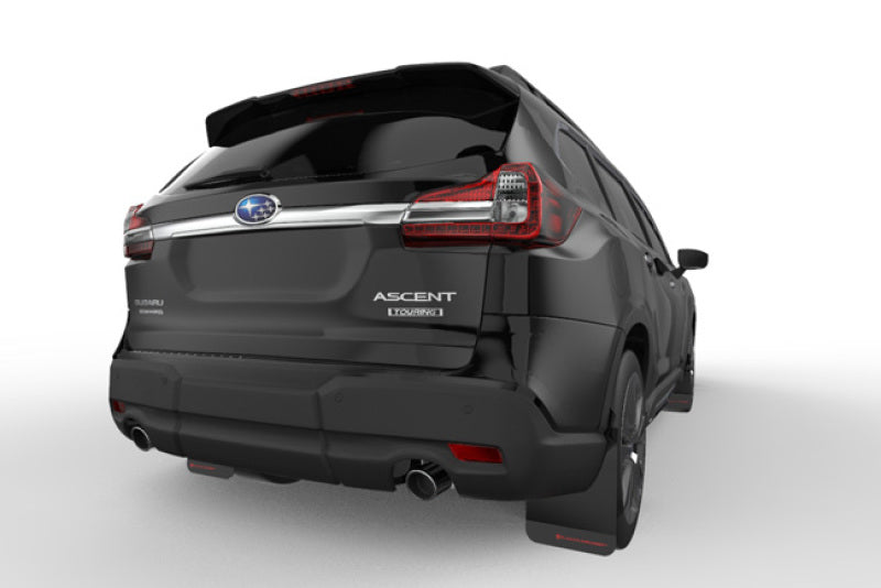 Rally Armor 18-22 Subaru Ascent Black UR Mud Flap w/ Grey Logo -  Shop now at Performance Car Parts