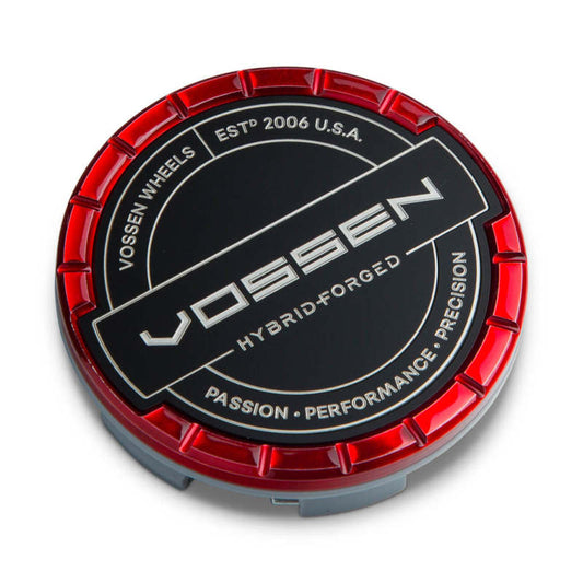 Vossen Billet Sport Cap - Large - Hybrid Forged - Vossen Red -  Shop now at Performance Car Parts