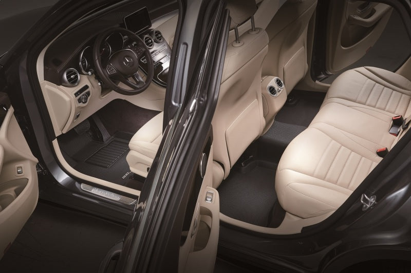 3D MAXpider 2021 Ford Mustang Mach-E Kagu 1st & 2nd Row Floormat - Black - Performance Car Parts
