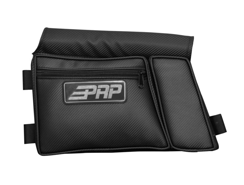 PRP Door Bag with Knee Pad for PRP Steel Frame Doors (Driver Side)- Black -  Shop now at Performance Car Parts