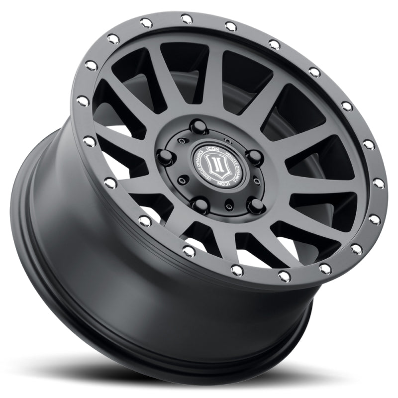 ICON Compression 17x8.5 5x150 25mm Offset 5.75in BS 110.1mm Bore Satin Black Wheel -  Shop now at Performance Car Parts