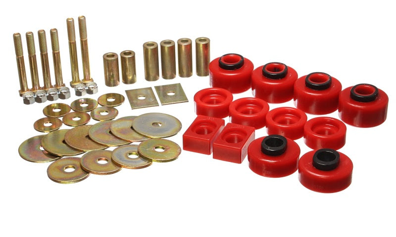 Energy Suspension 97-03 Ford F-100/F-150 2WD/F250 2WD & L-Duty Red Body (Ext Cab ONLY ) Mount Set -  Shop now at Performance Car Parts