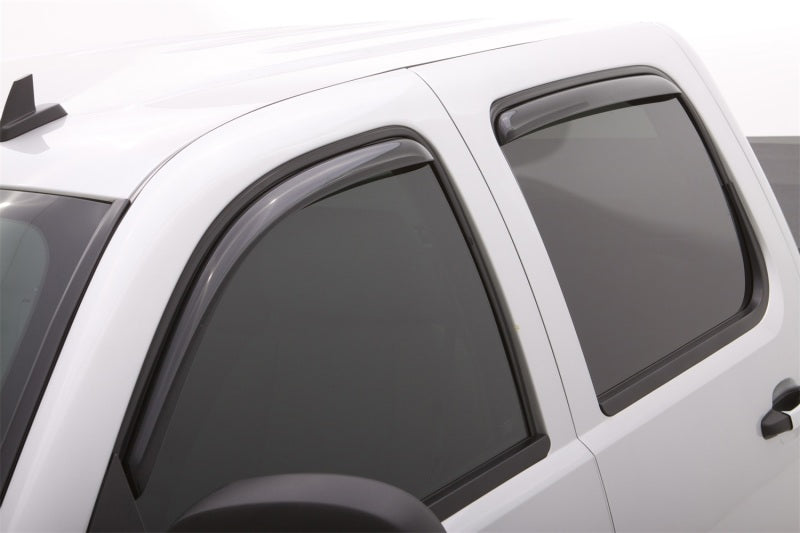 Lund 2017 Nissan Titan Crew Cab Ventvisor Elite Window Deflectors - Smoke (4 Pc.) -  Shop now at Performance Car Parts