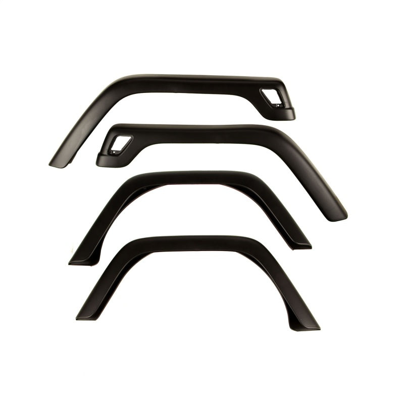Omix 4-Piece Fender Flare Kit- 97-06 Jeep Wrangler -  Shop now at Performance Car Parts