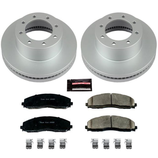 Power Stop 13-19 Ford F-250 Super Duty Front Z17 Evolution Geomet Coated Brake Kit -  Shop now at Performance Car Parts
