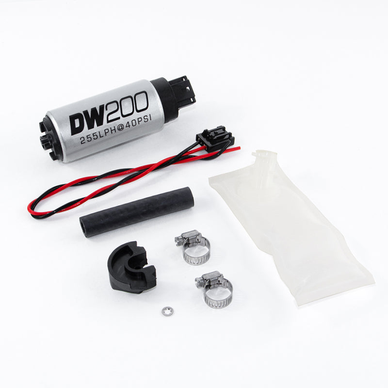 DeatschWerks 94+ Nissan 240sx/Silvia S14/S15 255 LPH DW200 In-Tank Fuel Pump w/ Install Kit -  Shop now at Performance Car Parts