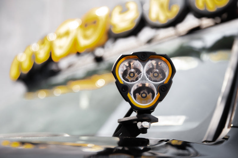 KC HiLiTES FLEX ERA 3 LED Light Spot Beam Pair Pack System -  Shop now at Performance Car Parts