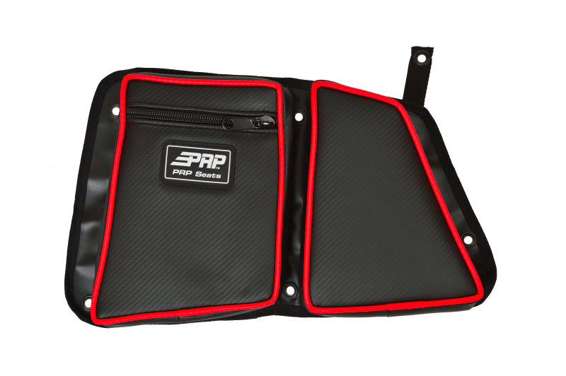 PRP Polaris RZR Rear Door Bag with Knee Pad for Polaris RZR (Driver Side)- Red -  Shop now at Performance Car Parts