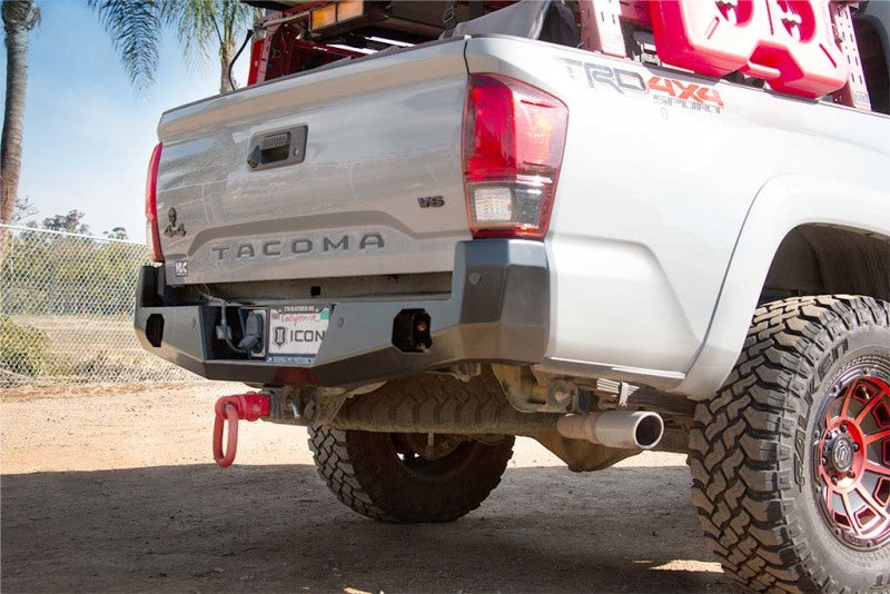 ICON 2016+ Toyota Tacoma Rear Impact Bumper -  Shop now at Performance Car Parts