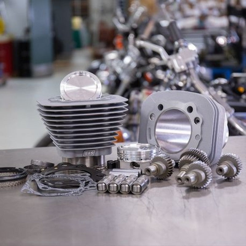 S&S Cycle 00-21 Sportster Models 883cc to 1200cc Hooligan Kit - Silver -  Shop now at Performance Car Parts