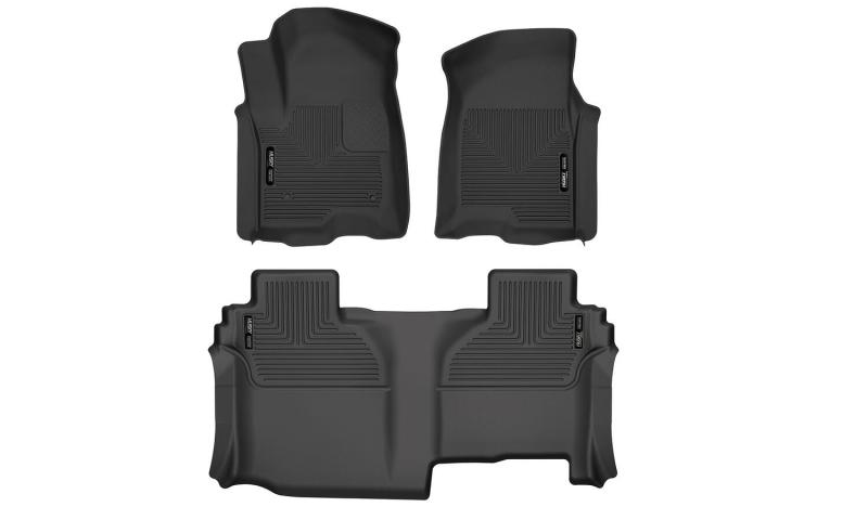 Husky Liners 19-24 Chevy Silverado1500/GMC Sierra1500 X-Act Front + 2nd Seat Floor Liner Set-Black -  Shop now at Performance Car Parts