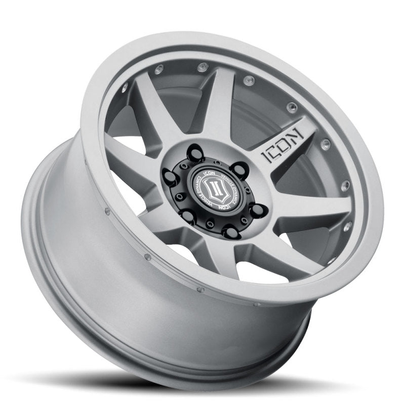 ICON Rebound Pro 17x8.5 5x5 -6mm Offset 4.5in BS 71.5mm Bore Titanium Wheel -  Shop now at Performance Car Parts