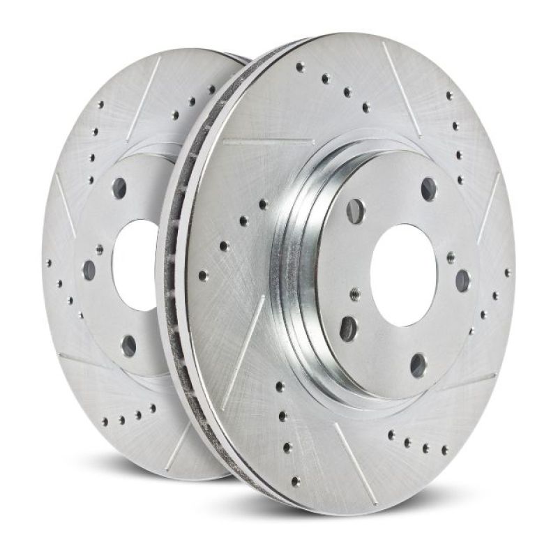 Power Stop 07-15 Audi Q7 Front Evolution Drilled & Slotted Rotors - Pair -  Shop now at Performance Car Parts