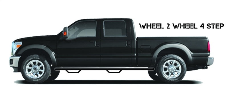 N-Fab Nerf Step 05-15 Toyota Tacoma Double Cab 5ft Bed - Tex. Black - W2W - 2in -  Shop now at Performance Car Parts