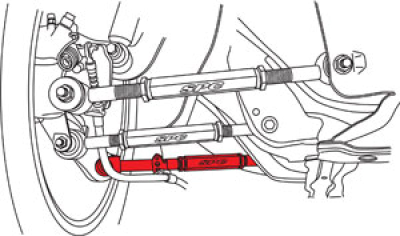 SPC Performance 04-08 Acura TL / TSX Lower Setback Control Arm