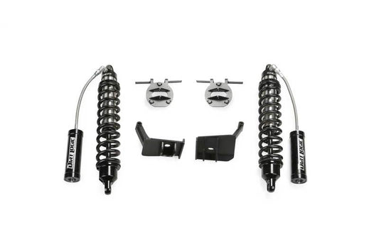 Fabtech 17-19 Ford F250/350 4WD Diesel 6in DL 2.5 Resi Coilover Conversion System