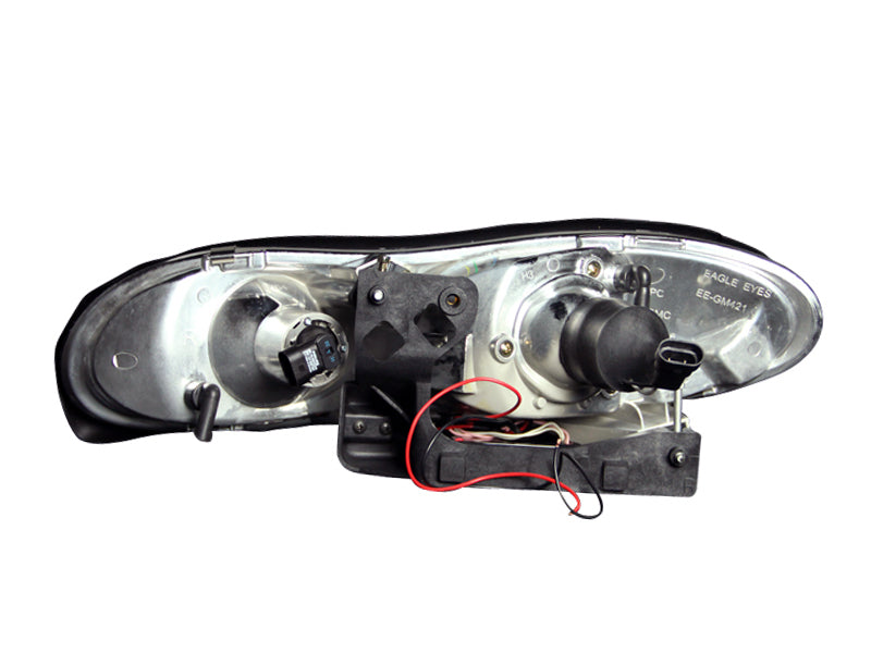 ANZO 1998-2002 Chevrolet Camaro Projector Headlights w/ Halo Black -  Shop now at Performance Car Parts