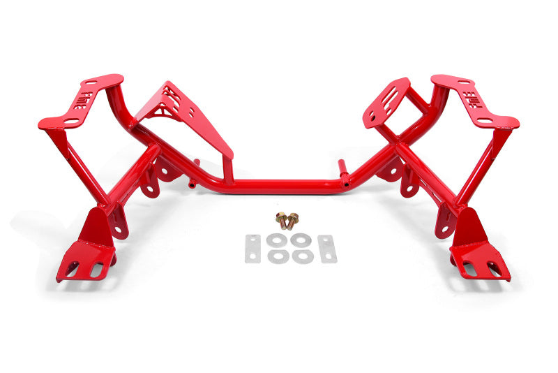 BMR 79-95 Ford Mustang K-Member Standard Version w/ Coilover Perches - Red - Performance Car Parts
