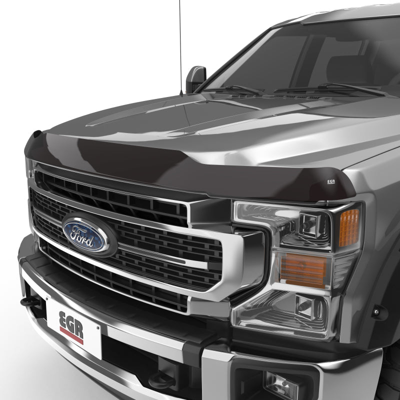 EGR 17+ Ford F-250/F-350 Superguard Hood Shield - Smoke Finish -  Shop now at Performance Car Parts