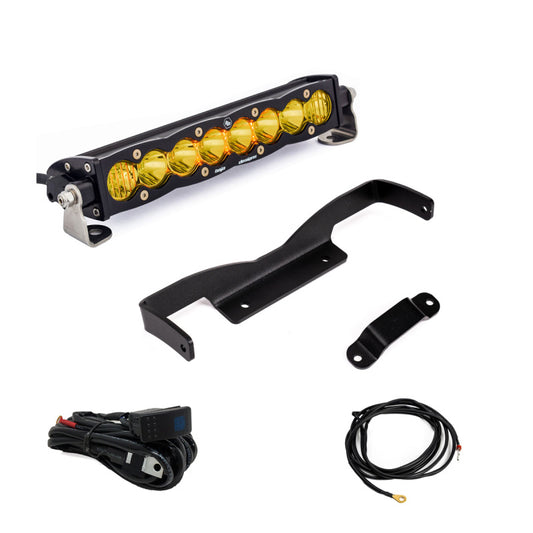 Baja Designs Can-Am Maverick R Amber 10in S8 Shock Tower Kit - Performance Car Parts