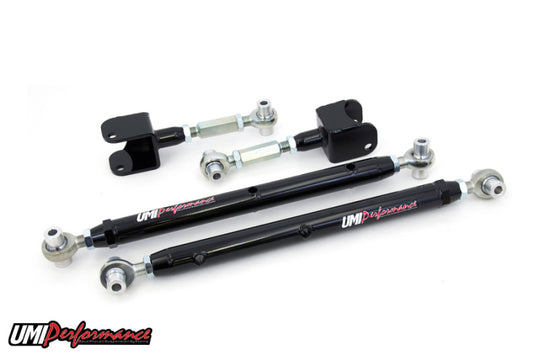 UMI Performance 78-88 GM G-Body Double Adjustable Upper & Lower Rear Control Arms Kit -  Shop now at Performance Car Parts