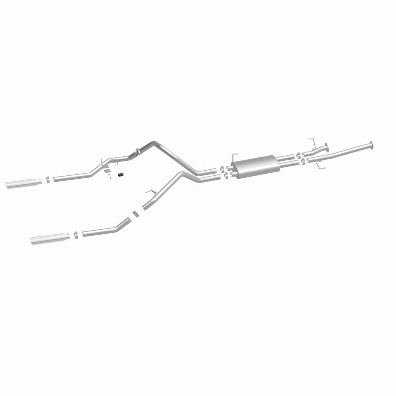 MagnaFlow 14 Toyota Tundra V8 4.6L/5.7L Stainless Cat Back Exhaust Dual Split Rear Exit -  Shop now at Performance Car Parts