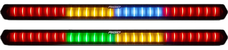 Rigid Industries 28in Chase Light Bar Universal - Rear Facing 27 Mode 5 Color LED Light Bar -  Shop now at Performance Car Parts