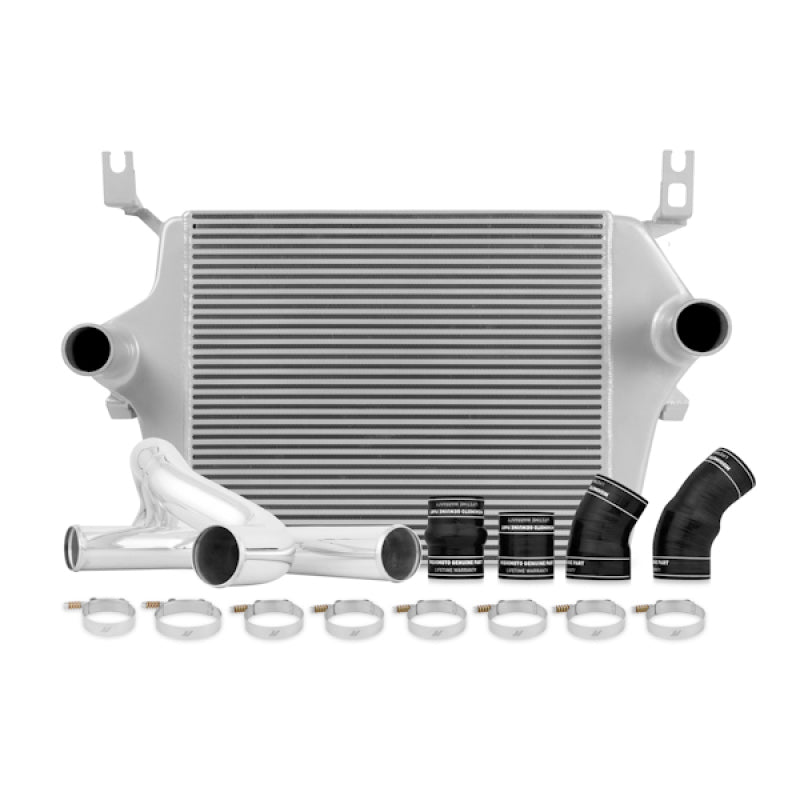 Mishimoto 03-07 Ford 6.0L Powerstroke Intercooler Kit w/ Pipes (Silver) -  Shop now at Performance Car Parts