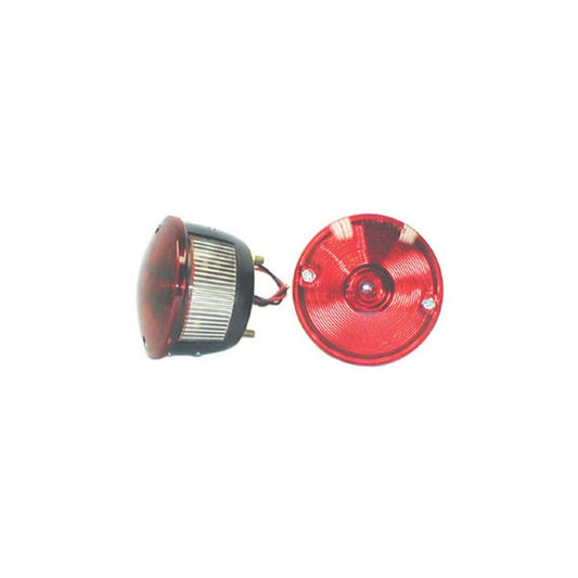 Omix Left Round Tail Lamp 45-75 Willys CJ Models