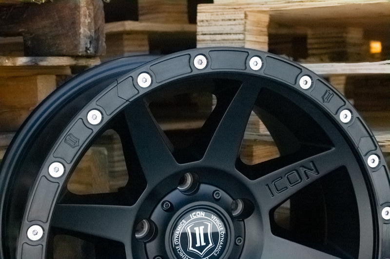 ICON 17in Compression/Alpha/Rebound Wheel Rock Ring Kit (20 Bolt) -  Shop now at Performance Car Parts